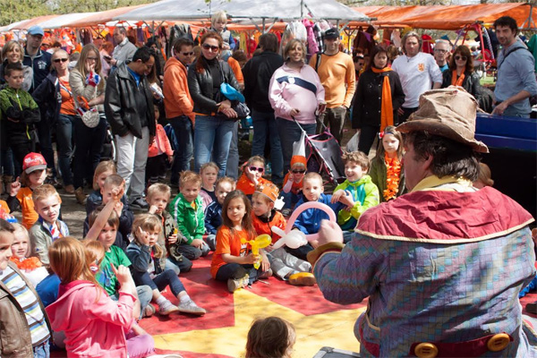 Kindershow Didoedel geschikt voor binnen en buiten