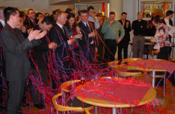 voor binnen en buiten geschikte confetti of streamers beschikbaar 