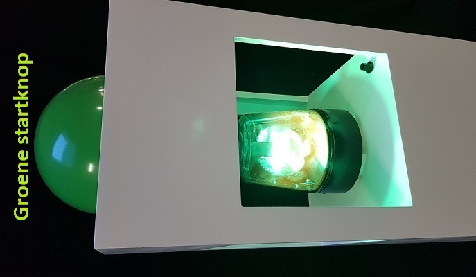 Grone startknop voo een duurzaam moment